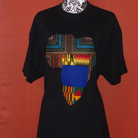 ❤️❤️BLACK HISTORY MONTH SALE❤️❤️ Africa Map Shirt - Picture 1 of 3